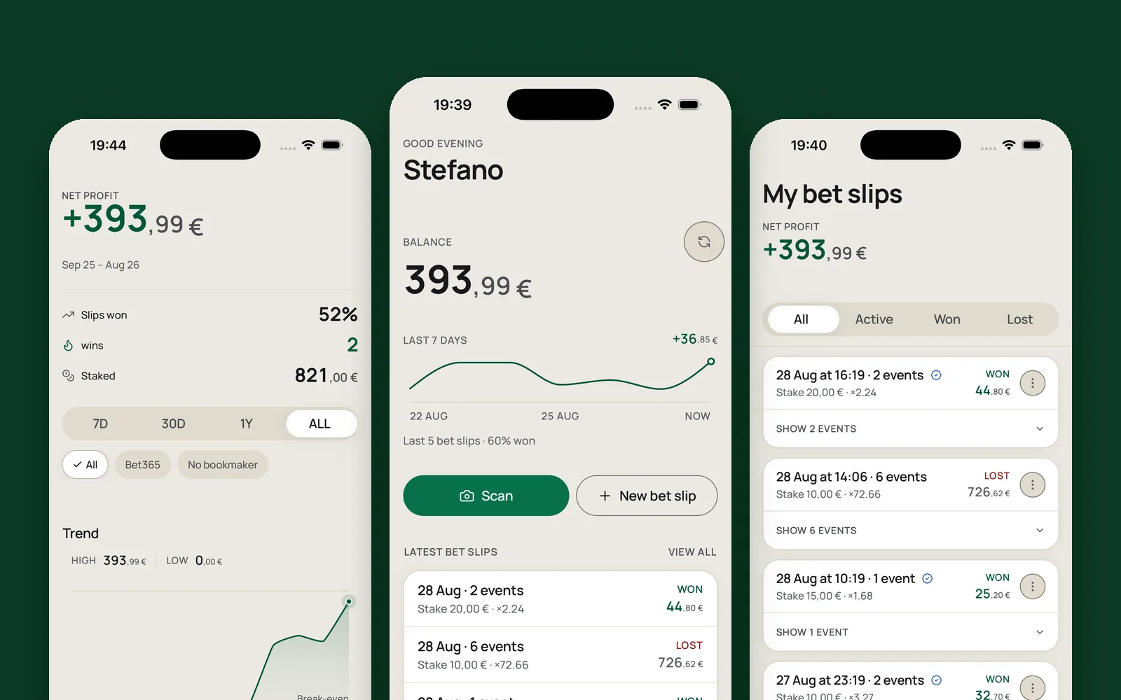 Screenshot of Curvalo