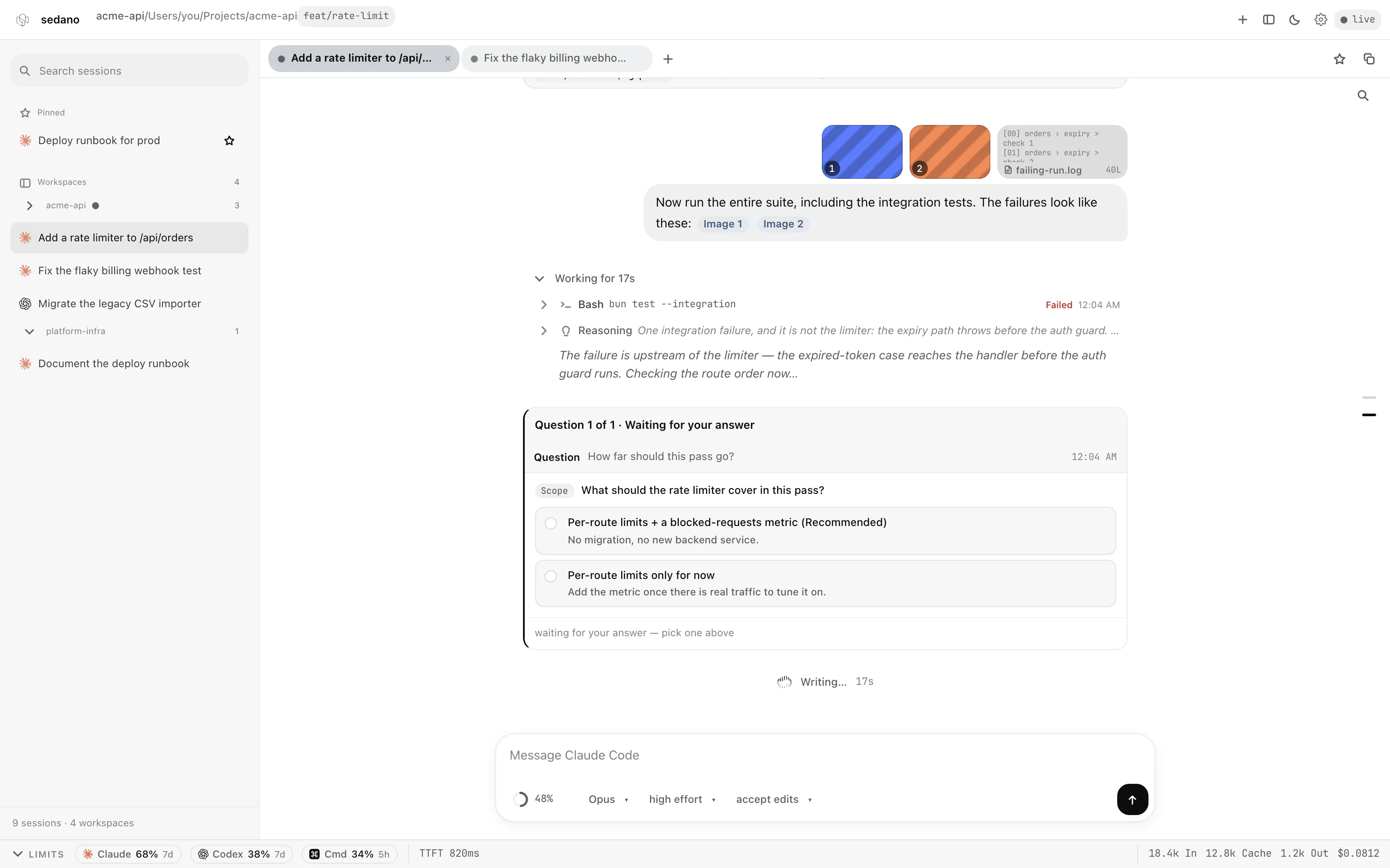 Screenshot of Sedano